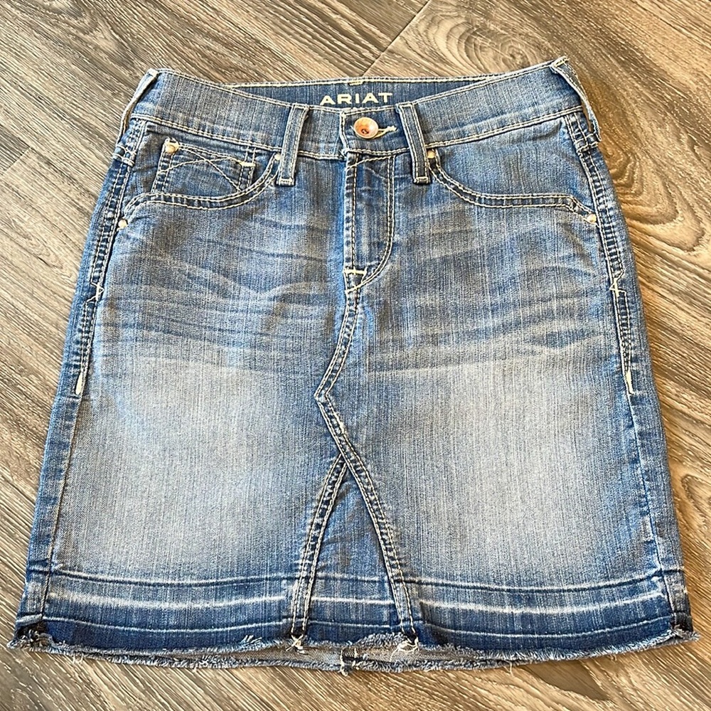 Ariat Denim Mini Skirt - 25